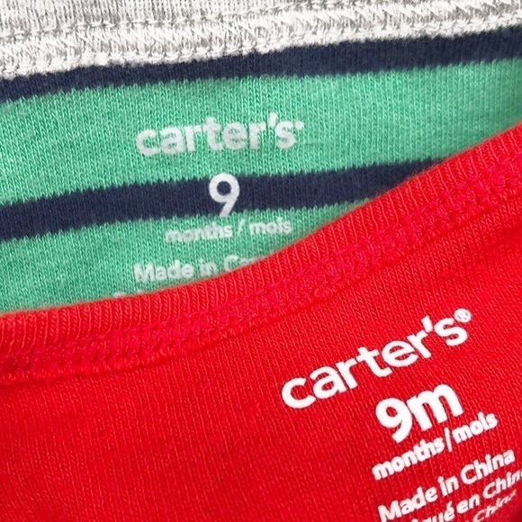 Carter's baby boys long sleeve bodysuit set - Picture 3 of 4